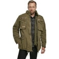 thumbnail image 3 of Big & Tall Brandit M65 Premium Field Jacket (Olive / Army Green 5XL) - Outdoors Military Jacket, 3 of 6