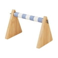 thumbnail image 3 of Tabletop Bird Perch Desktop Bird Stand Grinding Claw Bird Training Stand Bird Play Stand for Macaw Finch Cockatoo Lovebird Gym Accessories Blue White 25mm, 3 of 10