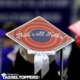 thumbnail image 4 of Thats All Folks Grad Cap Tassel Topper, 4 of 8
