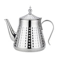 thumbnail image 1 of Elodie Stainless Steel Tea Kettle Compact Tea Maker for Dinner Small Gathering Home 1.3L, 1 of 8