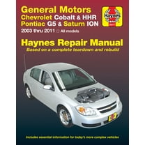 General Motors Chevrolet Cobalt (05-10) & HHR (06-11), Pontiac G5 (07-09), Pontiac Pursuit (05-06) & Saturn ION (03-07) Haynes Repair Manual ^