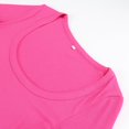 thumbnail image 2 of HSHDLDF Women's Square Neck Long Sleeve Ribbed Slim Fitted Casual Basic Crop Top, 2 of 6