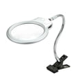 thumbnail image 1 of ZheElen 2PCS LED magnifier Desk Reading Lamp Magnifying Glass With Clip light Rechargeable Reading Lamp, 1 of 6