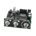 thumbnail image 1 of Power Amplifier Board, DC12-24V 5A Stereo Fast Heat Dissipation  Digital Power Amplifier Module High Low Pitch Adjustable  for Home, 1 of 7
