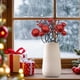 thumbnail image 4 of Hogar y cocina, Decoración del hogar, Decoración navideña, Decoración de corona navideña, Simulación de espuma, ramitas de frutas, árbol de Navidad, accesorios navideños, decoración, recortes de espum, 4 of 6