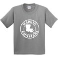 thumbnail image 3 of Inktastic Made in Louisiana White Youth T-Shirt, 3 of 5