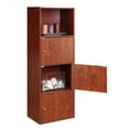 thumbnail image 2 of Convenience Concepts Xtra Storage 3 Door Cabinet with Shelf, Cherry, 2 of 3