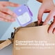 thumbnail image 5 of Botella pulverizadora de tarjeta portátil de 4 Uds., botella de Perfume recargable de 38ML, caja de pulverizador humectante con gancho, para Perfume con Alcohol, 5 of 6