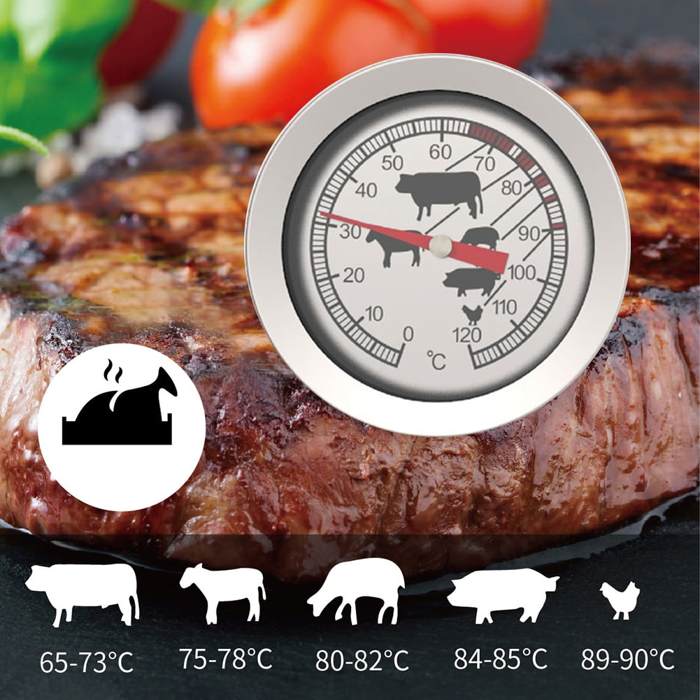 Tiyuyo Digital Meat Thermometer Cooking Food Kitchen BBQ Probe Milk Meter Gauges, Size: 105*52*52mm