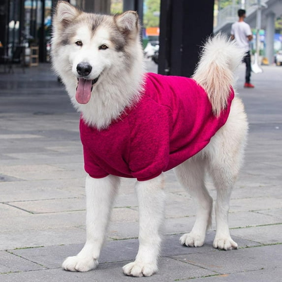 Eleanos Pet Large-size Sweater Clothes Sweatshirt For Dogs Pets Costume