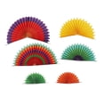 thumbnail image 1 of Fiesta Paper Fan, 30 Pieces Easy To Use Paper Fan Decorations Durable Paper  for Wedding, 1 of 8
