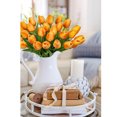 thumbnail image 5 of Briful 24Pcs Tulips Orange Artificial Flowers 13.5" Fake Tulips Spring Faux Flowers Picks in Bulk Vase Fowers Bouquet, 5 of 6