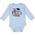 thumbnail image 3 of Inktastic My Mommy Did It and She Did It for Me with Graduation Cap Boys Long Sleeve Baby Bodysuit, 3 of 5