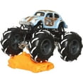 Hot Wheels Monster Trucks, 164 Scale Toy Truck & 1 Crushable Car