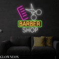 thumbnail image 3 of Glowneon Barber Shop Neon Sign, Hair Salon Led Sign, Hairman Gifts, 3 of 4