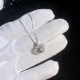 thumbnail image 6 of Leander 925 sterling silver swan necklace with a lab-grown diamond and a versatile clavicle necklace. This high-end, minimalist, and stylish clavicle necklace is the perfect gift., 6 of 6