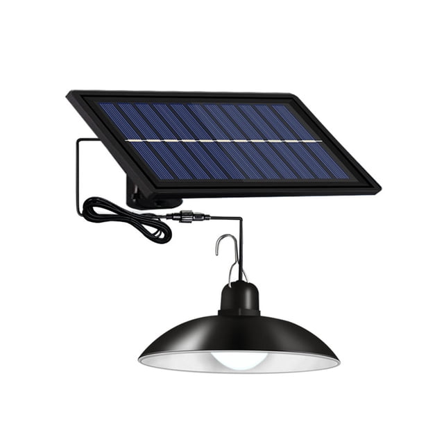 Yuarrent Lámpara de araña de 4800mAH, luz LED Solar de doble cabezal con Control remoto, bombilla de pantalla Retro, lámpara impermeable, luz blanca Iluminación y accesorios No.01 Yuarrent HA005594-01B