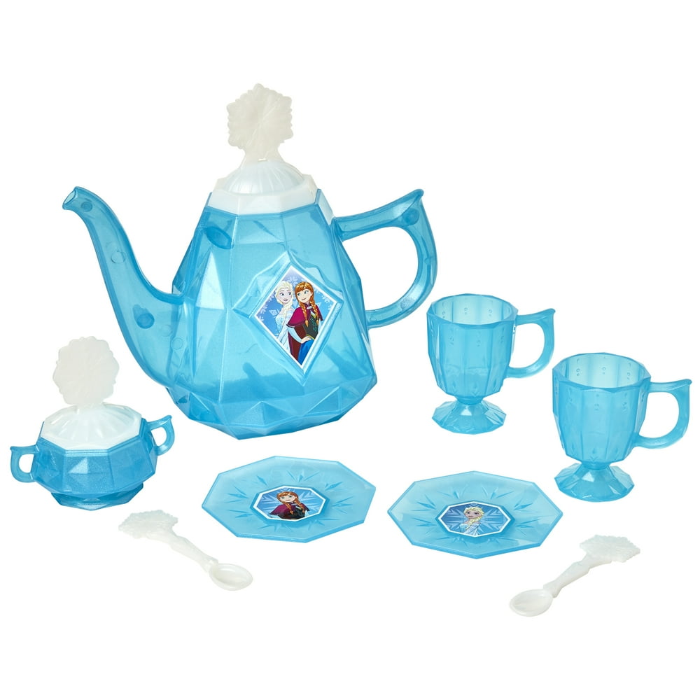 Disney Frozen Princess Elsa's Tea Set with 10 Piece Accessory Play Set