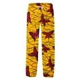thumbnail image 3 of kamemir Baseball&nbsp;Pants Men's Classic Fit Signature Cotton Stretch Casual Pants (Yellow,M), 3 of 5