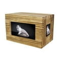 thumbnail image 1 of Caja de madera para mascotas de cremación Yuyangstore Urnas de cremación para cenizas de mascotas, 1 of 8
