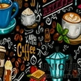 thumbnail image 4 of YIMEIS Coffee Bean Blue Cup Kitchen Decor Set of 3 Christmas Fall Kitchen Rugs, Xmas Decorative Farmhouse Floor Mats for Home Kitchen Dining Room Decorations - 16''*24'' and 20''*30'' and 17''*47'', 4 of 10