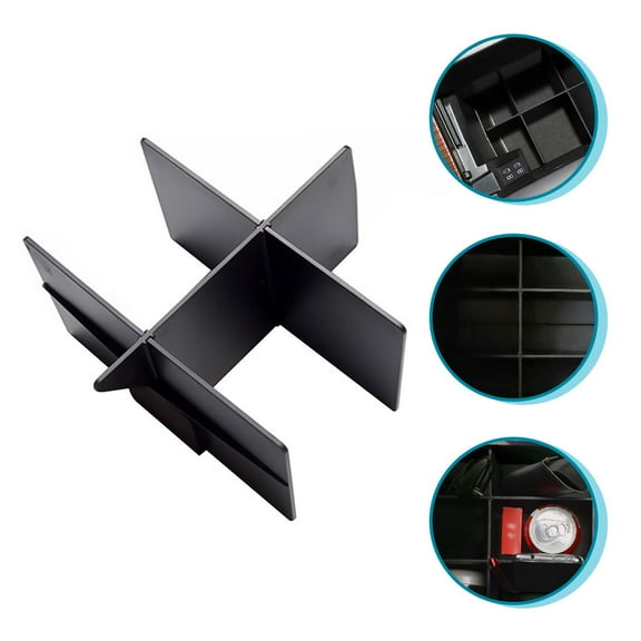 GOOHOCHY  Center Console Car Armrest Box Divider Set Storage