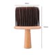 thumbnail image 2 of Mango de madera Cuello Cara Plumero Cepillo para el cabello Corte de salón Herramienta de peinado de peluquería Tmvgtek Cuidado Belleza, 2 of 9