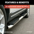 thumbnail image 4 of ARIES S225045-2 4-Inch Oval Polished Stainless Steel Nerf Bars, 4 of 6