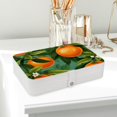 thumbnail image 6 of Tangerine Portable PU Leather Jewelry Storage Box with Removable Compartment, Earring Holder, Bracelet Holder, and Jewelry Stand, 6 of 6