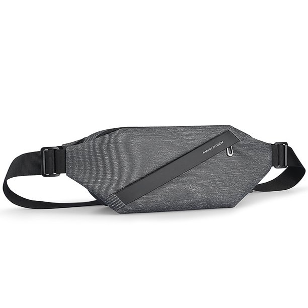 Paquete de pecho Irfora Bolso de pecho Mochila con honda Paquetes de día de negocios para hombres Bolso de hombro impermeable para deportes al aire libre Senderismo Ciclismo Viajes Irfora Paquete de pecho
