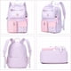 thumbnail image 5 of Mochila para niñas, niños, mochila escolar, mochila para niños, mochila informal para mujeres, adecuada para portátiles de 13,3 a 15 pulgadas (púrpura), 5 of 5