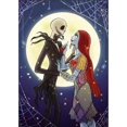 thumbnail image 1 of Disney The Nightmare Before Christmas 5D DIY Diamond Painting Full Square Round skull Diamond Embroidery Mosaic Home Decor Giftround 50x65cm Gao Jinjia LED, 1 of 2