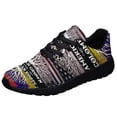 thumbnail image 2 of American Flag Grown With Colombian Roots Shoes Women's Fashion Sneakers Tennis Running Shoes for Men Women Black Size 4, 2 of 7