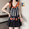 thumbnail image 2 of 2026 Women Summer Top Embroidered Crochet Tank Top for Women Sheer Openwork Pointelle Knit Camis Summer Beach Bohemian Outfit, 2 of 2