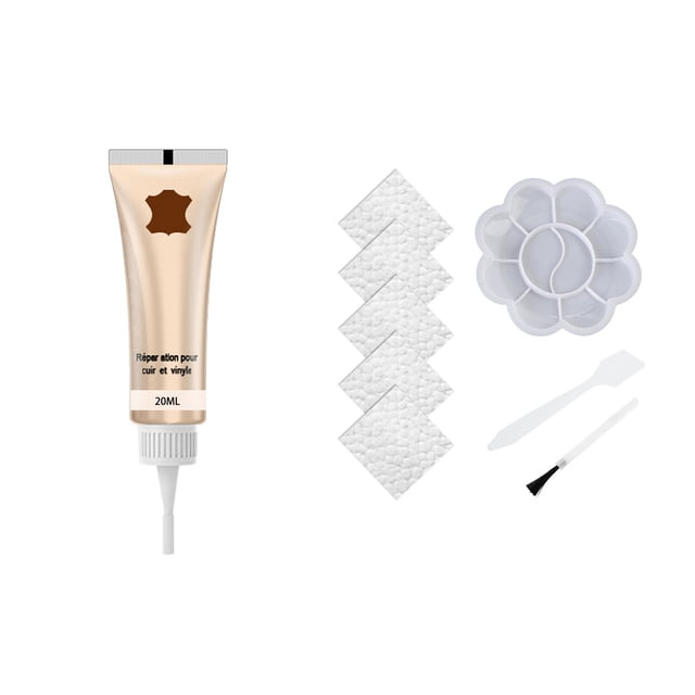 Boovnll Tool Kit, Leather Repair Filler Cream Kit Restores Car Seat Sofa Scratch Rip Scuffs Tool A Set of Leather Repair Tools 20Ml, Tool Set, Home Essentials, Household Essentials