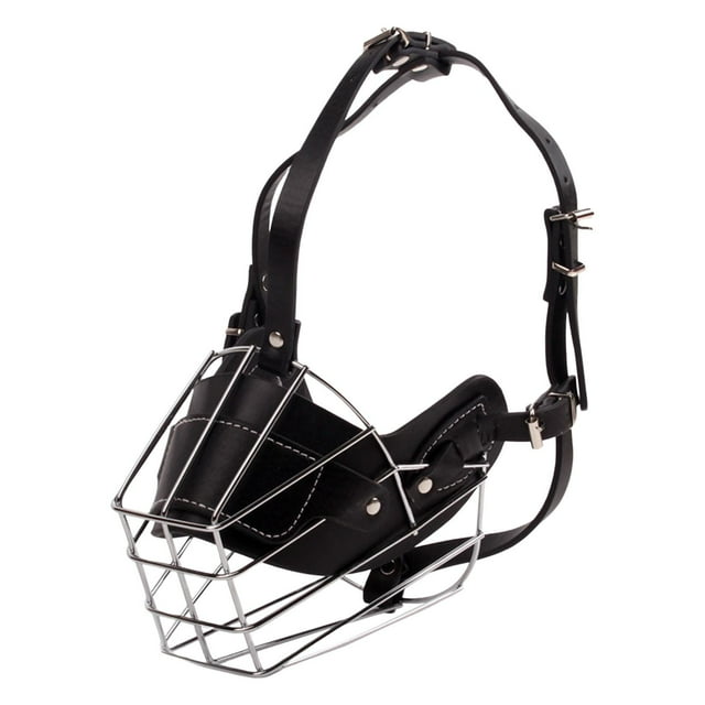 para mascotas para perros Correas ajustables Cubierta para la boca Negro XL Yuyangstore Bozal de cesta