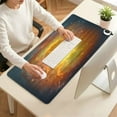 thumbnail image 3 of Wobogo Burning Basketball Heated Mouse Pad Extra-Large Desk Mat With 3 Heating Levels and 3-hour Auto Shut-Off Protection Ideal for Computer Keyboards Home Office Hand-warming Essential 31.5in × 13in, 3 of 9