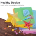 thumbnail image 2 of 50 Sheets Colored Origami Sparkly Paper Craft Origami for DIY Puncher Gift Box Wrapping Birthday Party Decor Scrapbook, 2 of 5