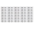 thumbnail image 2 of Regla de plantilla para Cejas ANGGREK transparente 100 piezas desechable, 2 of 7