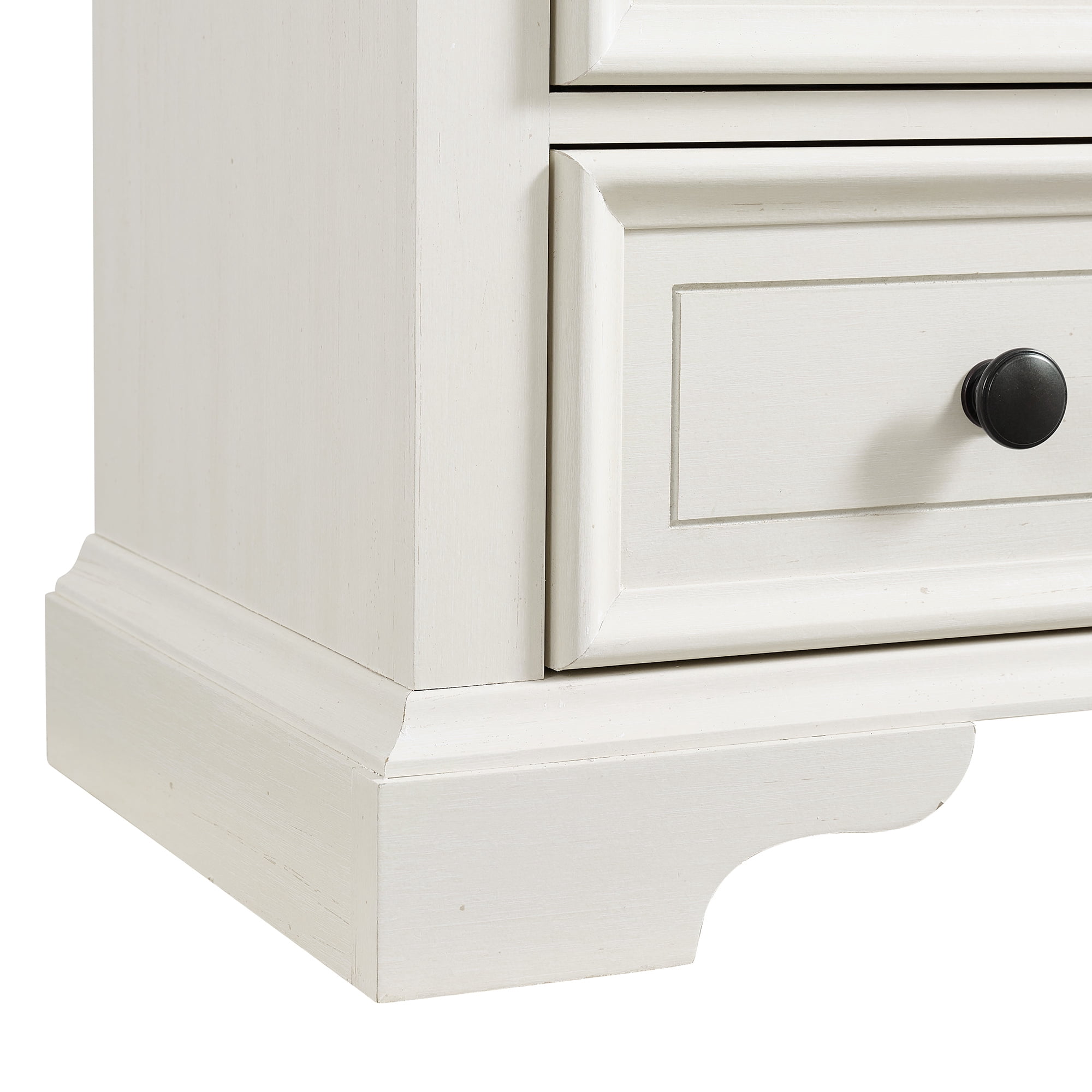 Picket House Furnishings Ulysses Youth 7-Drawer Dresser in Brown and White