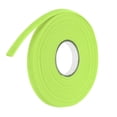 thumbnail image 1 of Cinta Sesgada Doblada Doble de 2/5 Pulgadas de Poliéster Cinta Bies Continua a Granel para Coser, Costura (Verde Fluorescente 10 Yardas), 1 of 7