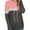 PinkGray, variant on KISSMODA Hooded Sweatshirts for Women Crewneck Casual Long Sleeve Shirts Tunic Tops Drawstring Hoodies
