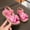 Hot Pink, variant on Dpytoraw Kids Girls Sandals Open Toe Ankle Strap Dress Shoes Wedding Party For Toddler Kids Bowknot Princess Shoes Girls Sandals For Beach Size 10.5