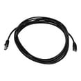 thumbnail image 2 of Monoprice - Câble de Raccordement - RJ-45 (m) à RJ-45 (m) - 10 Pieds - UTP - CAT 6 - Démarré, Sans Accroc, en Brin - Noir, 2 of 3