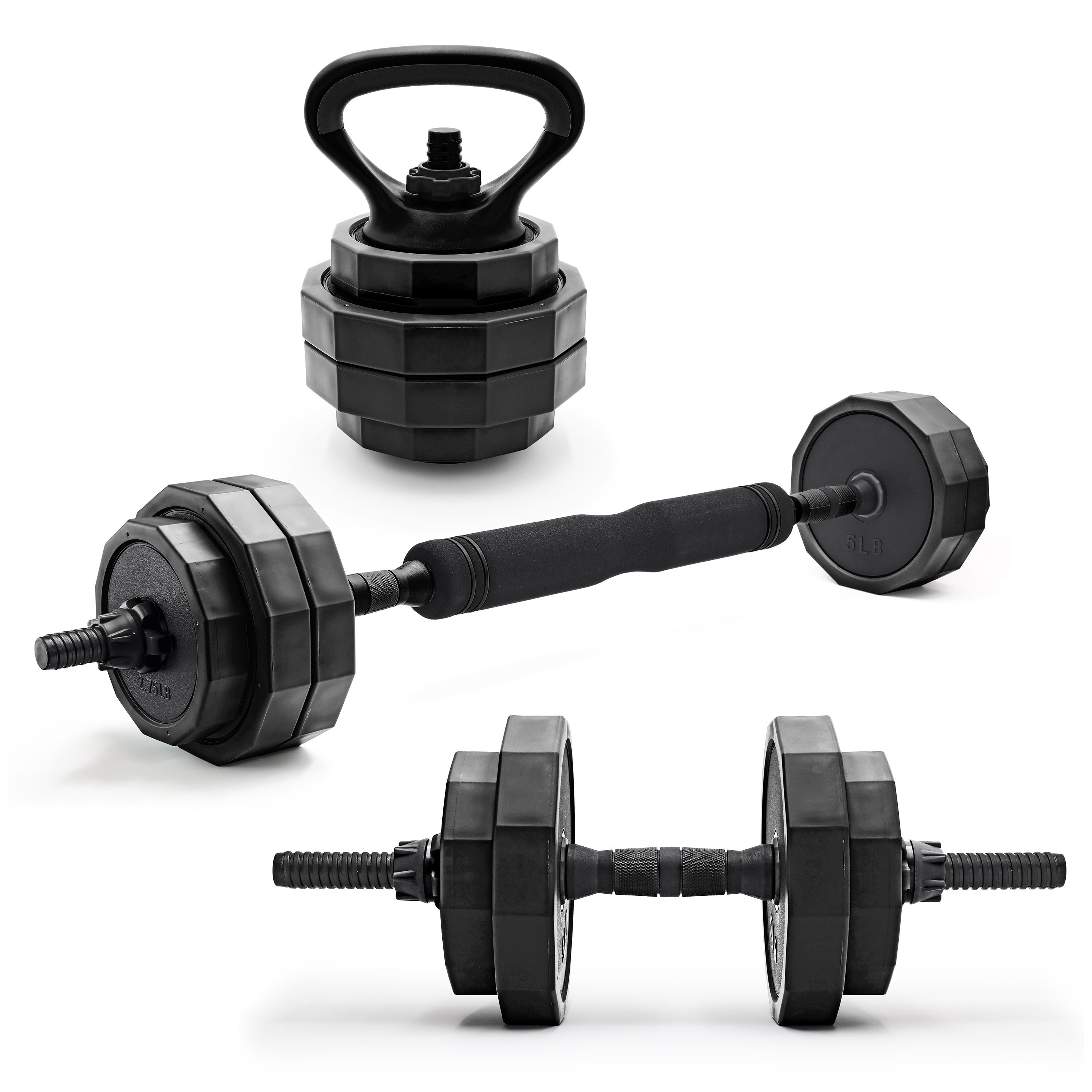 CAP 66lb Adjustable Multi-Use Weight Set photo 1