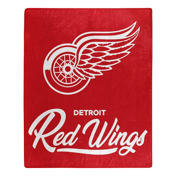 The Northwest Group Detroit Red Wings 50" x 60" Signature Raschel Plush Throw Blanket