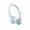 blue, variant on ManAyo Retro on-Ear Wireless Headphones with Active Noise Cancelling, Maillard Style Gift for Small Head
