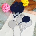 thumbnail image 5 of Die Cut Cotton polyester blend, Die Cuts For Card Making Cutting Dies, 1X Embossing Die Lz-032 Balloon(Silver One Size), 5 of 5