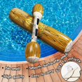 thumbnail image 3 of 4 Pcs Inflatable Pool Fighting Float Row Toys Battle Log Rafts for 2 Players Adults Children Summer Pool Party Water Sports Games Float Toys Swimming Pool Water Toys (57" x 14"), 3 of 6