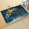 thumbnail image 4 of Guanhe Welcome Mats, Ocean Series Outdoor Doormats Floor Soft Non-Slip Carpet Rug Doormat 24x16''(Blue), 4 of 9